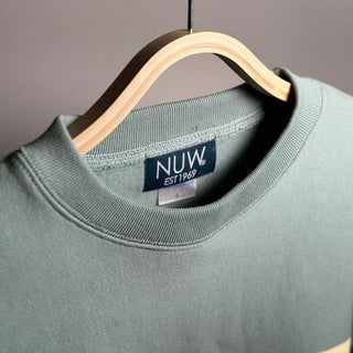 NUW®️ Crew Neck Sweatershirt [ GREEN ]