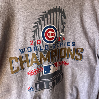 MLB Chicago CUBS 2016 World Series Champions Long Sleeve Tee シカゴ カブス ワールドシリーズ チャンピオン ロンT