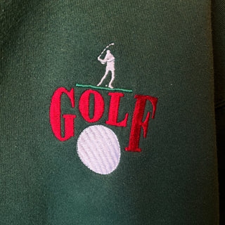 Vintage Hanes Golf HEAVYWEIGHT SWEAT 長袖 ビンテージ スウェット ヘインズボディ ヘビーウェイト［GREEN］