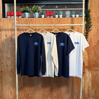 “FORD” Local Dealership Official Long Sleeve T-Shirt [ NAVY ] フォード ローカルディーラー オフィシャル ロンT