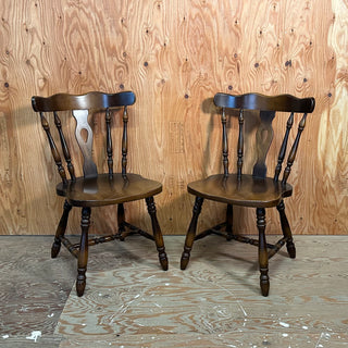 HIDA” Kitsutsuki Antique Windsor chair [ HODAKA / PAIR ] 飛騨産業 ...