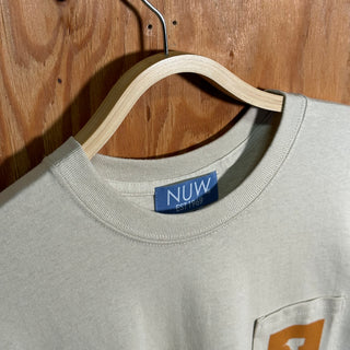 NUMBER UNO WORKS®︎ Original  T-Shirt [ Beige ] NUW®︎ オリジナル Tシャツ 作業着 ベージュ